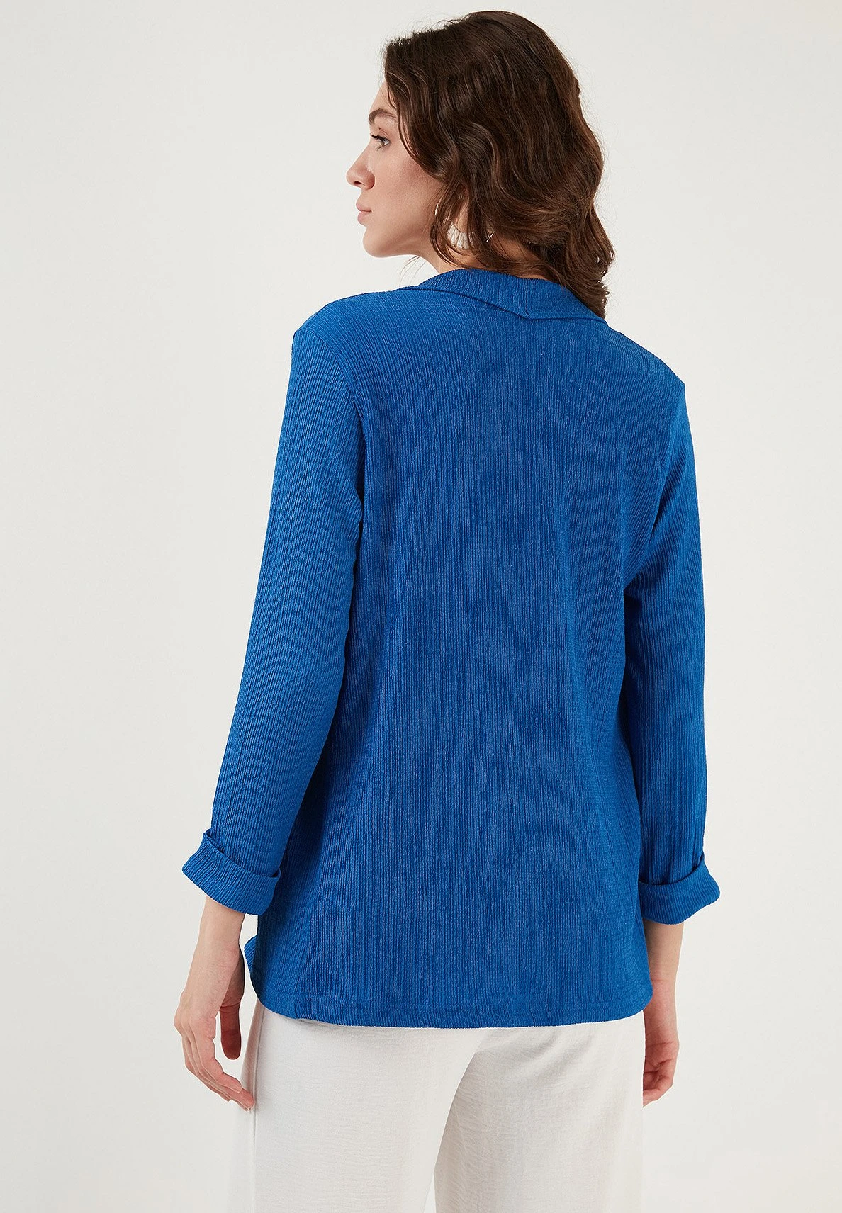 LELA Regular Fit - Vest - Royal Blue 4 LELA Regular Fit - Vest - Royal Blue - Afbeelding 2