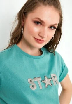 LELA T-Shirt Print - Mint -Stijl Verkoop 00b9ce685f0641db860ace1258bf6d5a