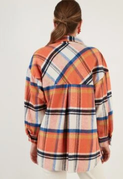 LELA Overhemdblouse - Orange Color -Stijl Verkoop 04164f2bf3944384aa1a82555318ae6e