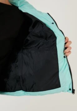 LELA Regular Fit - Winterjas - Black/Mint -Stijl Verkoop 0689a3a69d9b46db9cfb81b6e3122721