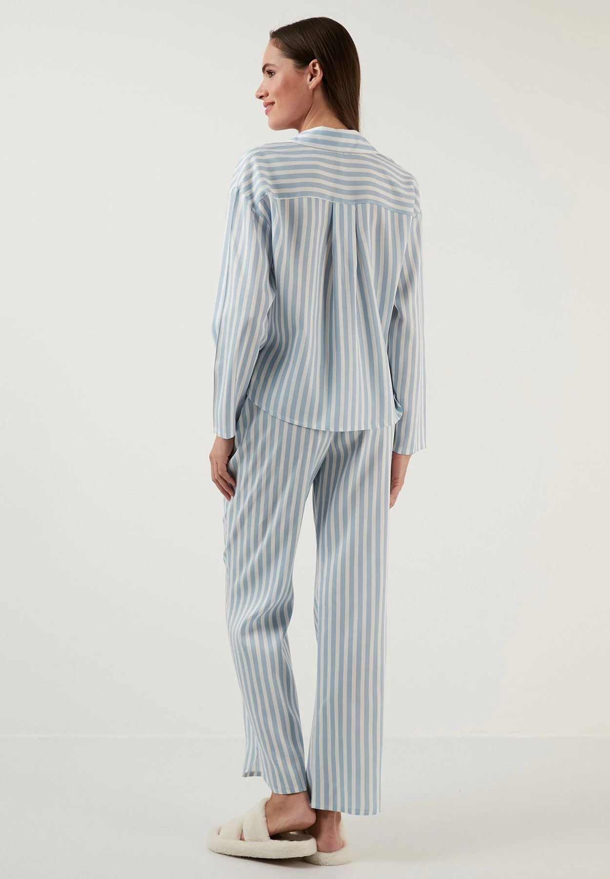 LELA Regular Fit - Pyjama - Blue 5 LELA Regular Fit - Pyjama - Blue - Afbeelding 3