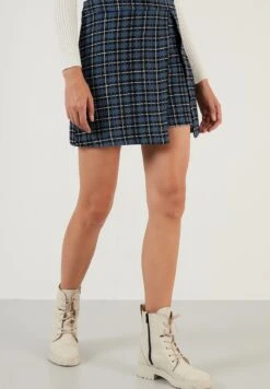 LELA A-Lijn Rok - Indigo -Stijl Verkoop 0a217d4a81ef46aea90af704d39c20ce