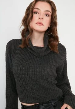 LELA Regular Fit - Trui - Anthracite -Stijl Verkoop 0a2753ad42d74ef8adef7e7159e21ad8