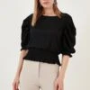 LELA Blouse - Black 2 LELA Blouse - Black -Stijl Verkoop 0af95b8ed1a542d497d648952683ae28