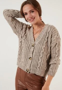 LELA Regular Fit - Vest - Stone