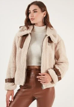 LELA Regular Fit - Winterjas - Ecru -Stijl Verkoop 0c0dcd6f272248bc8061c530b3ed63ca