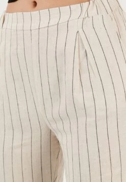 LELA Slim Fit - Broek - Ecru -Stijl Verkoop 0c37e02c449f42e4aabf9a19f390db23