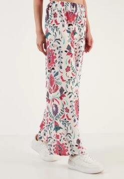 LELA Broek - White/Fuchsia -Stijl Verkoop 0d5f37f87efe40a6b1eeabb1f490eb4f