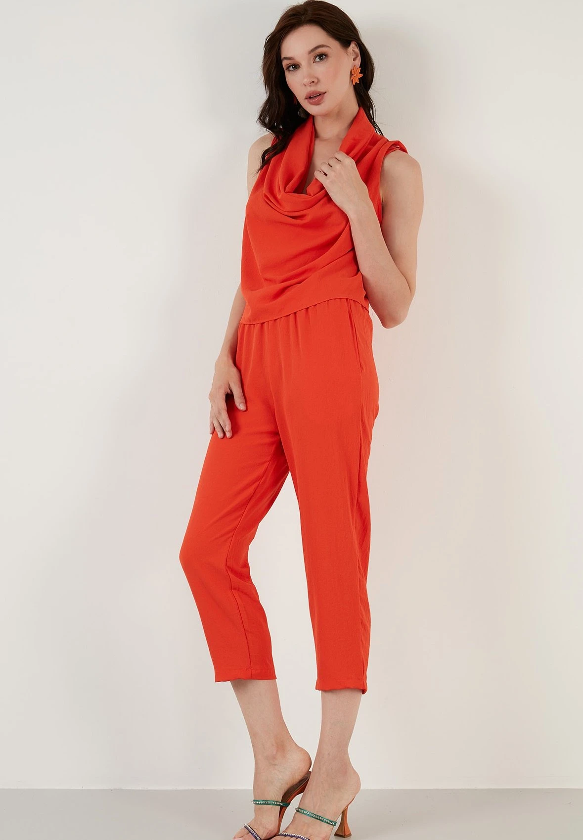 LELA Two Piece Set - Regular Fit - Broek - Orange 4 LELA Two Piece Set - Regular Fit - Broek - Orange - Afbeelding 2