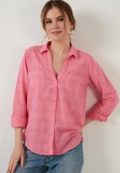 LELA Regular Fit - Overhemdblouse - Pink -Stijl Verkoop 0dd165a15286404fb460b427fcdbf8c6