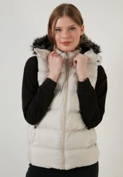 LELA Slim Fit - Bodywarmer - Stone Colored -Stijl Verkoop 0dde48f5066e4adaa2e43e57322dc696