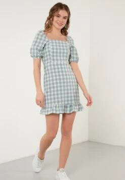 LELA Slim Fit - Jurk - Mint 10 LELA Slim Fit - Jurk - Mint -Stijl Verkoop 0e73b545a3284434b18f72274c81a223