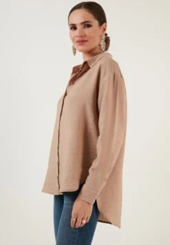LELA Regular Fit - Overhemdblouse - Mink -Stijl Verkoop 100c741c955b4032a5591cd1ebd79edd