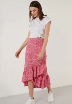 LELA Regular Fit- A-Lijn Rok - Fuchsia 13 LELA Regular Fit- A-Lijn Rok - Fuchsia -Stijl Verkoop 104baee068e4434c8160a7aed65af476