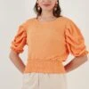 LELA Blouse - Light Orange