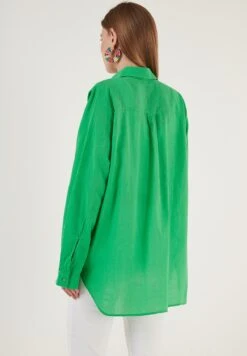 LELA Loose Fit - Overhemdblouse - Green -Stijl Verkoop 13102628943d4e2da52d94fddefd1b13