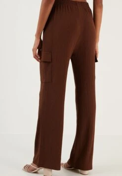 LELA Regular Fit - Cargobroek - Brown -Stijl Verkoop 14dd6633ffd94e23925576fbfce51e05