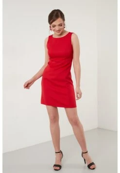 LELA Slim Fit - Etui-Jurk - Red -Stijl Verkoop 155b90e0634e4680955384d41c710557