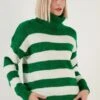 LELA Trui - Green -Stijl Verkoop 155da13d98f04fefa09a0f582aee0ce0