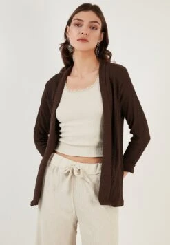 LELA Regular Fit - Vest - Brown -Stijl Verkoop 15ce3f8663da4346b1d06714a9a97760