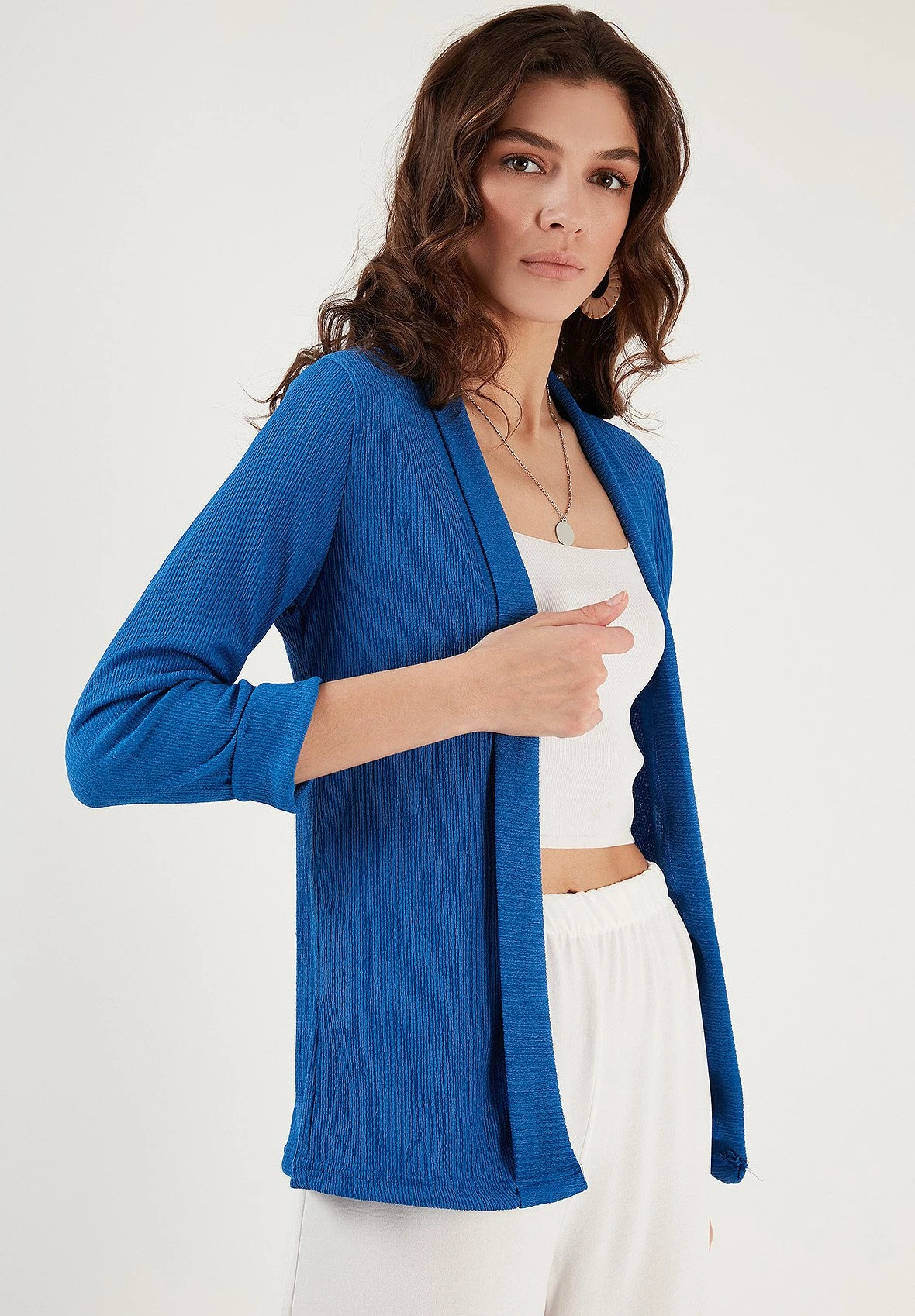 LELA Regular Fit - Vest - Royal Blue 6 LELA Regular Fit - Vest - Royal Blue - Afbeelding 4