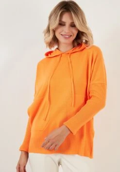 LELA Regular Fit - Hoodie - Orange