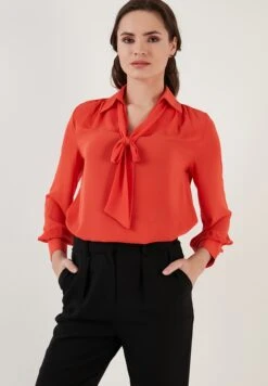 LELA Regular Fit - Blouse - Orange -Stijl Verkoop 190aabae5ee84b55a1b6f37529bf1052