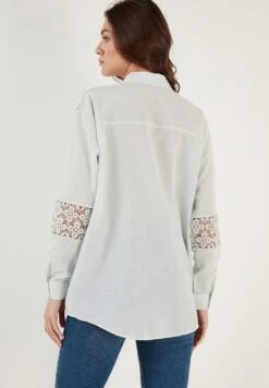 LELA Regular Fit - Overhemdblouse - Mint -Stijl Verkoop 1b0187f62f3a4f46b5d86bc09940fc75