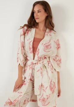 LELA Two Piece Set - Regular Fit - Vest - Salmon -Stijl Verkoop 1c235403bb064c25af194901a085ad1f