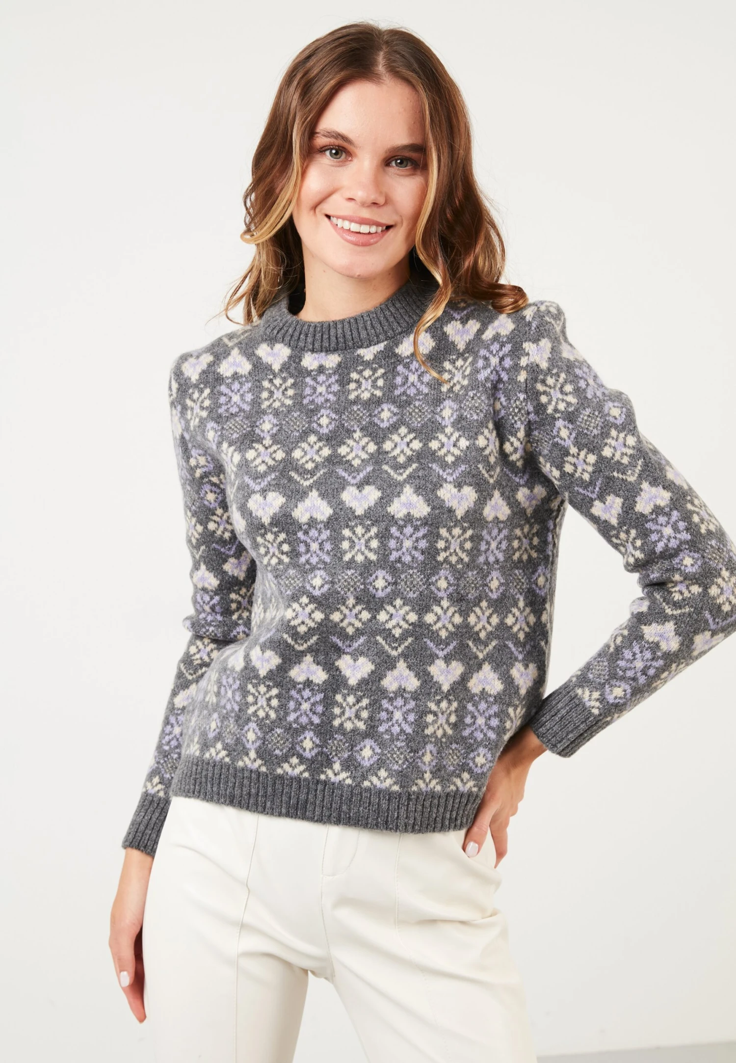 LELA Regular Fit - Trui - Dark Grey 3 LELA Regular Fit - Trui - Dark Grey