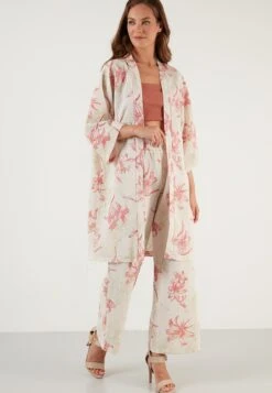 LELA Two Piece Set - Regular Fit - Vest - Salmon -Stijl Verkoop 1f7e0359779f4014b1c2dcf1bcb83943