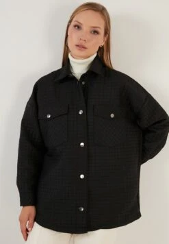 LELA Loose Fit - Jas - Black -Stijl Verkoop 22ca5524c9a1434294d7b6619d996b66