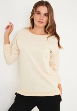 LELA Regular Fit - Sweater - Stone Colored