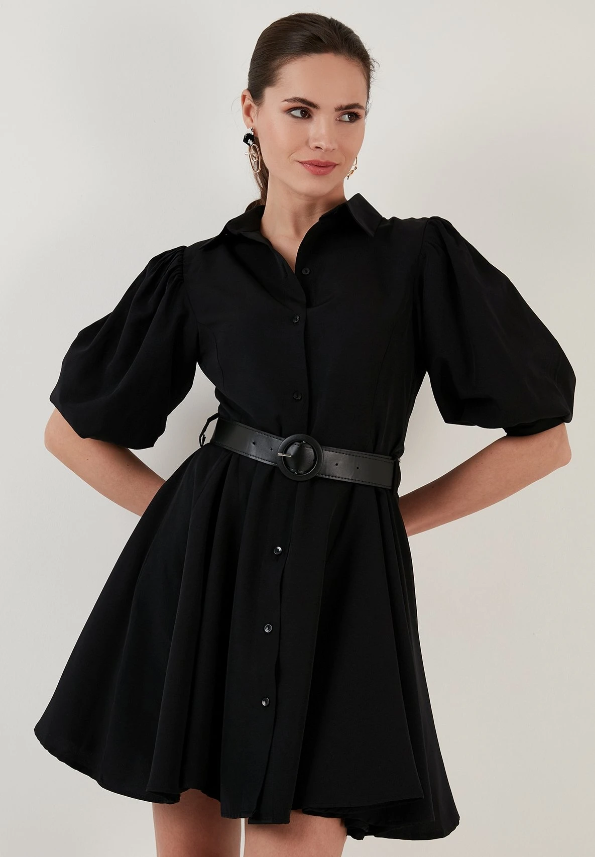 LELA Regular Fit - Blousejurk - Black 3 LELA Regular Fit - Blousejurk - Black