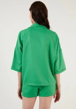 LELA Fit - Blazer - Green -Stijl Verkoop 28071c2798b0438db958332af074b706