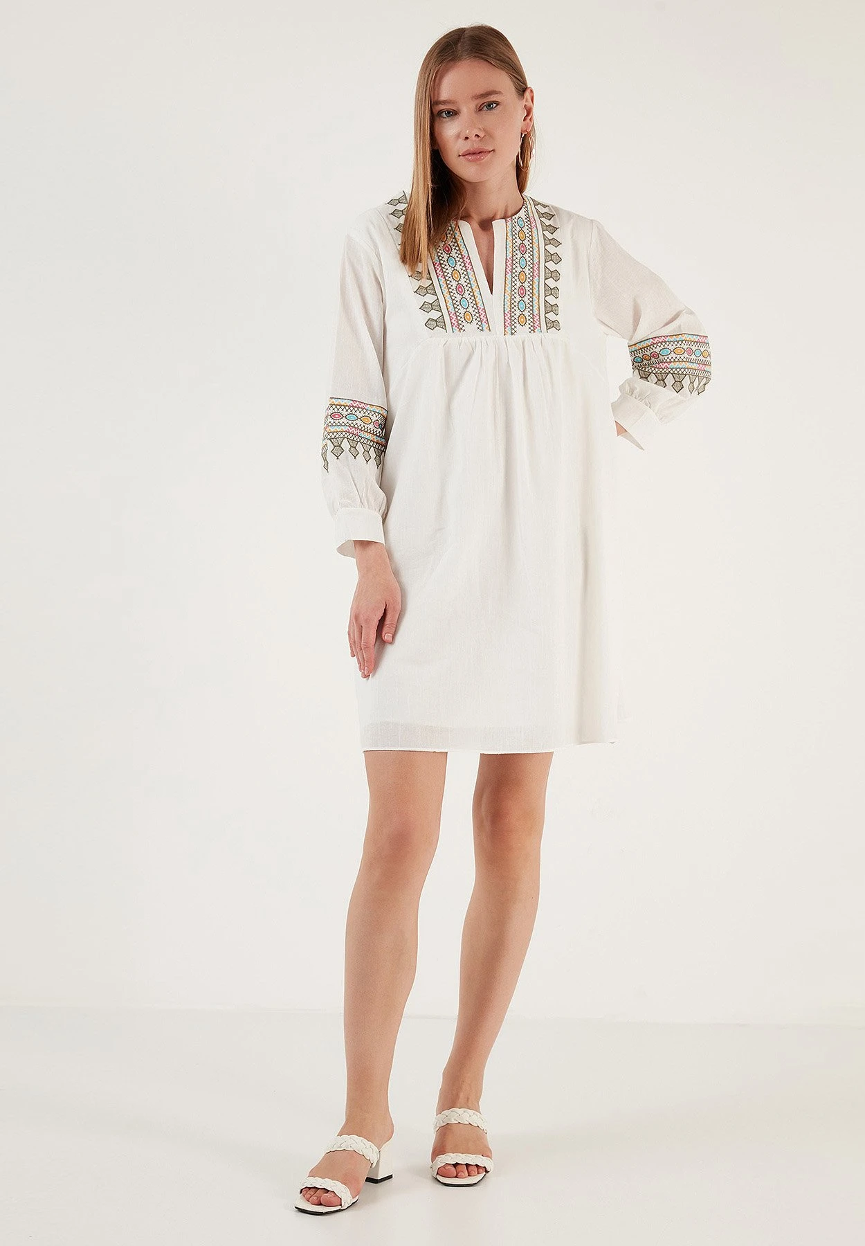 LELA Regular Fit - Jurk - White 3 LELA Regular Fit - Jurk - White