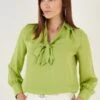 LELA Regular Fit - Blouse - Olive