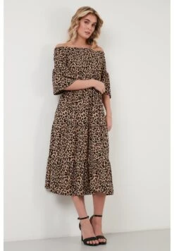 LELA Slim Fit - Jurk - Leopard -Stijl Verkoop 2a3433e03ccf45d49522549622df0d81