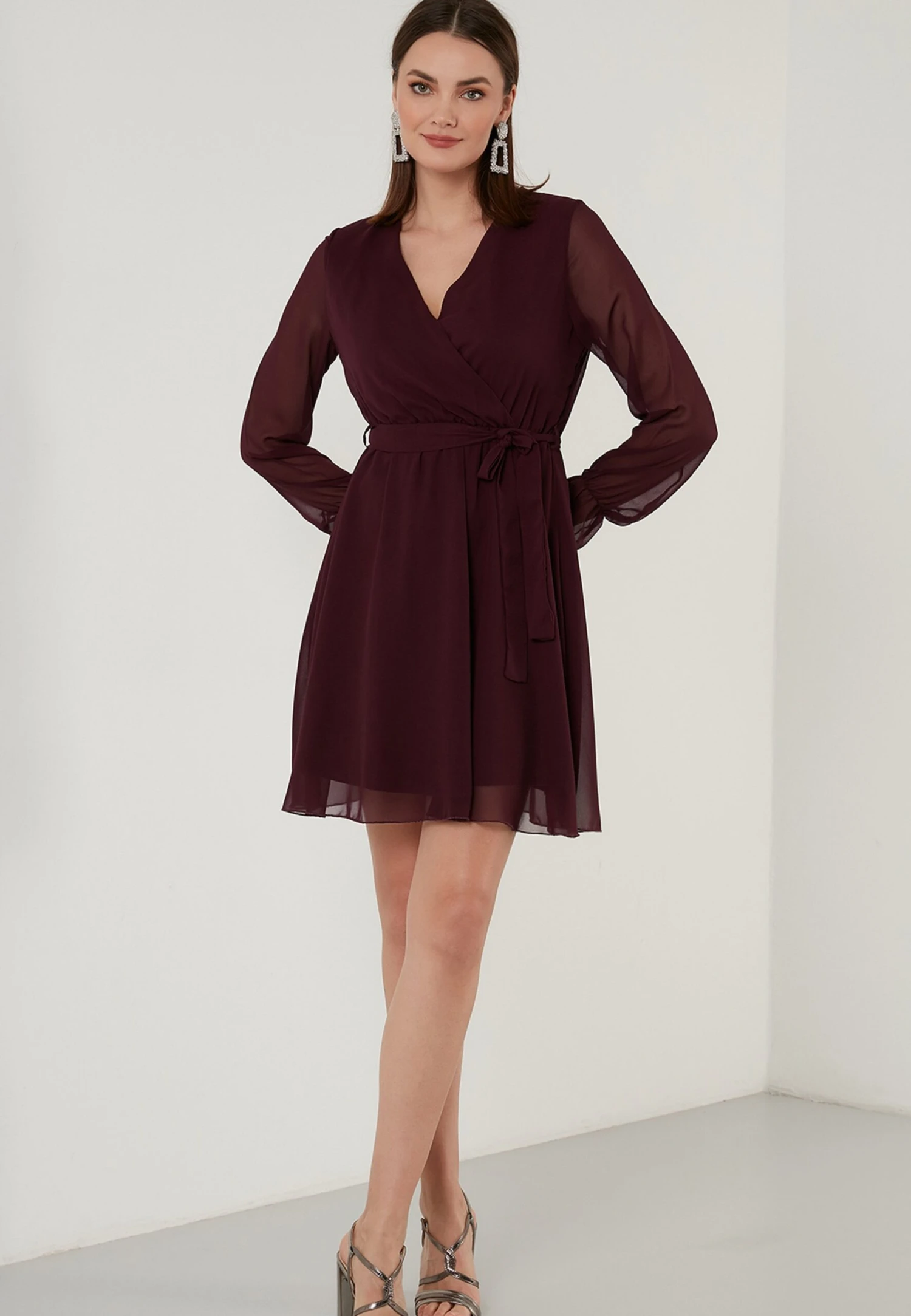 LELA Mini- Jurk - Purple 4 LELA Mini- Jurk - Purple - Afbeelding 2