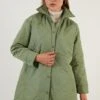 LELA Loose Fit - Winterjas - Light Green