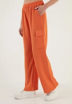 LELA Regular Fit - Cargobroek - Orange 13 LELA Regular Fit - Cargobroek - Orange -Stijl Verkoop 2ec2a387a833485f9fd831fca3051cbe