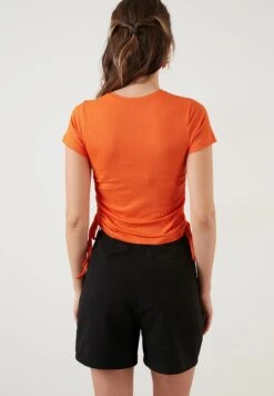 LELA Slim Fit - Blouse - Orange Color -Stijl Verkoop 323c3059bcb14b7fbb5c97566d7cb43c