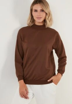 LELA Regular Fit - Sweater - Brown