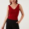 LELA Regular Fit - Top - Red
