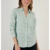LELA Overhemdblouse - Mint