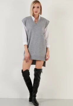 LELA T-Shirt Basic - Grey -Stijl Verkoop 35d6e021436041eaab0c73bfffaf9b93