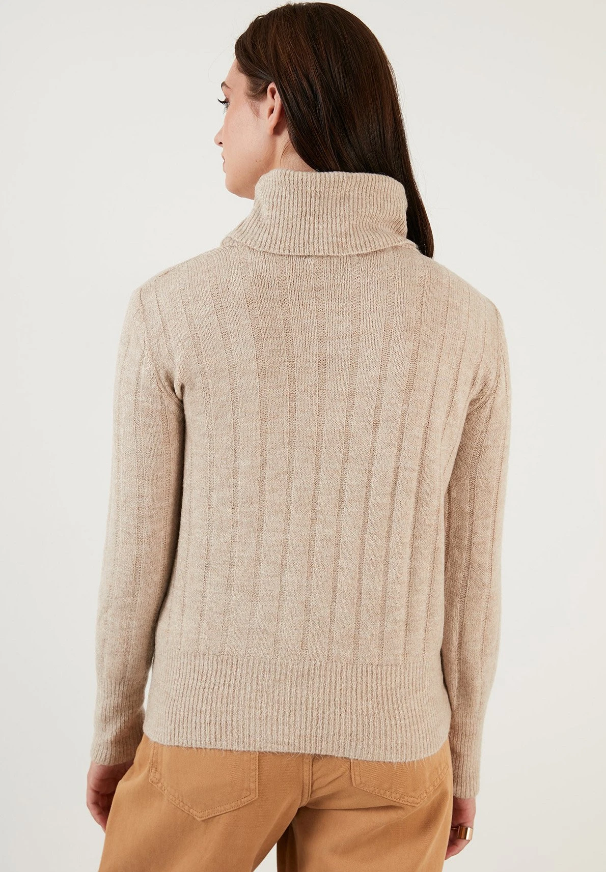 LELA Regular Fit - Trui - Beige 5 LELA Regular Fit - Trui - Beige - Afbeelding 3