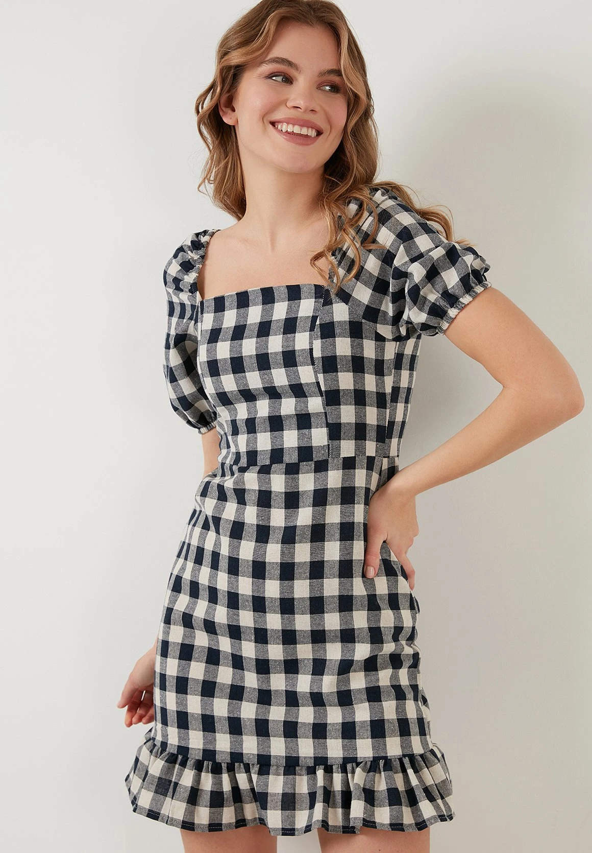 LELA Slim Fit - Jurk - Navy Blue 3 LELA Slim Fit - Jurk - Navy Blue