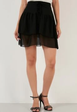 LELA Regular Fit - Minirok - Black 13 LELA Regular Fit - Minirok - Black -Stijl Verkoop 39019c036598405caf44e6be57c91880