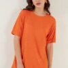 LELA Slim Fit - Blouse - Orange -Stijl Verkoop 399be10ac876492a848db77b26b5146f